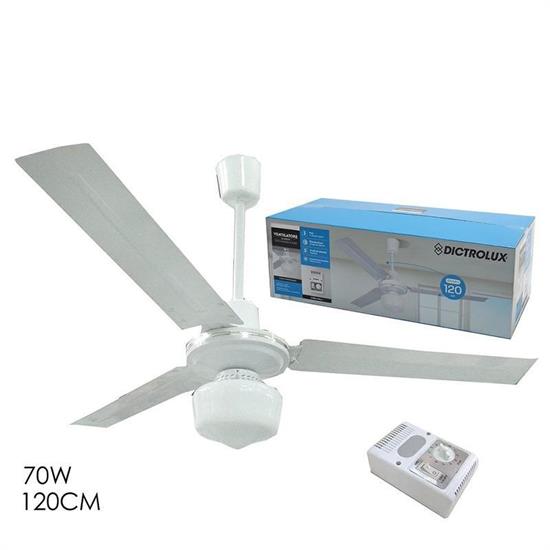 VENTILATORE A SOFFITTO 3 PALE 120 CM 70 W