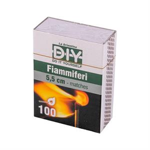 FIAMMIFERI 5,5 CM CONF. 100 PZ