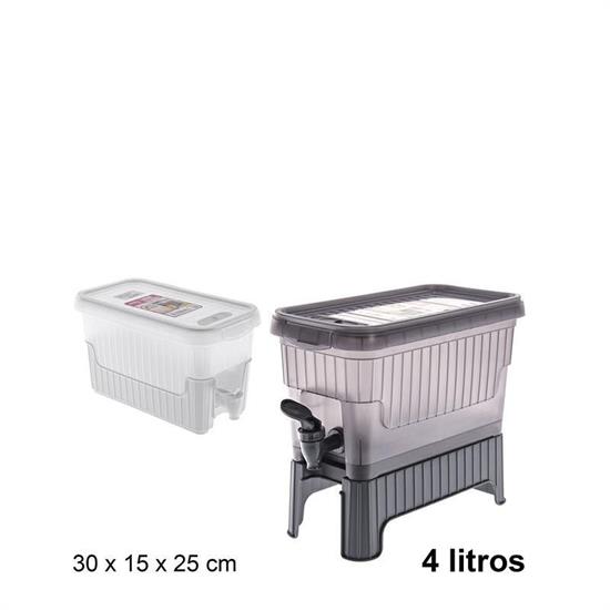 DISPENSER ACQUA CON SUPPORTO LEON 4 LT