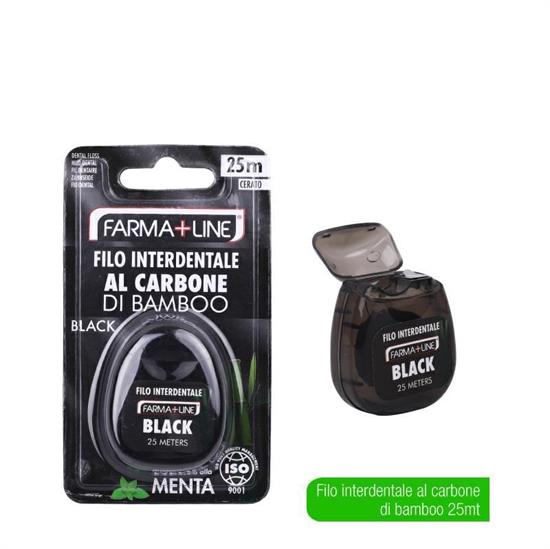 FILO INTERDENTALE NERO 25 MT FARMALINE