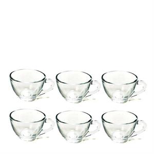 TAZZA CAFFE' SFERA IN VETRO 90 CL CONF. 6 PZ