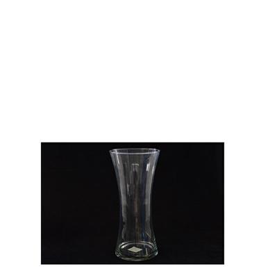 VASO IN VETRO TRASPARENTE D.19XH37 CM