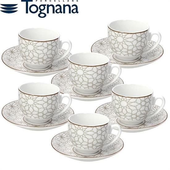 TAZZA CAFFE' CON PIATTINO CONF.6PZ MADISON HABANA