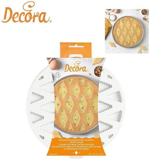 GRIGLIA TAGLIAPASTA PER CROSTATA E PASTIERA 30 CM