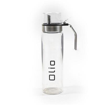 OLIERA IN VETRO E ACCIAIO 500 ML 10X6,5XH23,5 CM