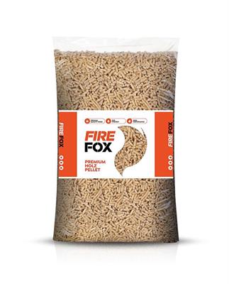 PELLET FIRE FOX 15 KG EN PLUS A1 ABETE 100%