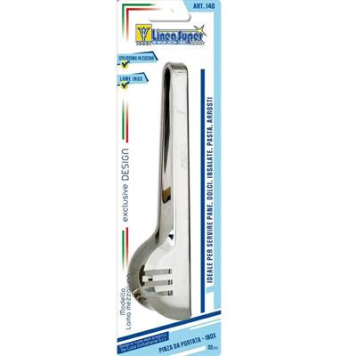 PINZA DA PORTATA INOX MOD. MEZZALUNA