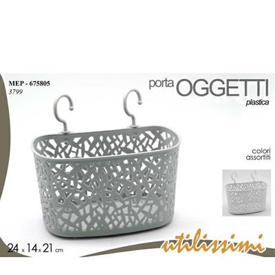 PORTAOGGETTI 24X14X21CM COLORI ASS.