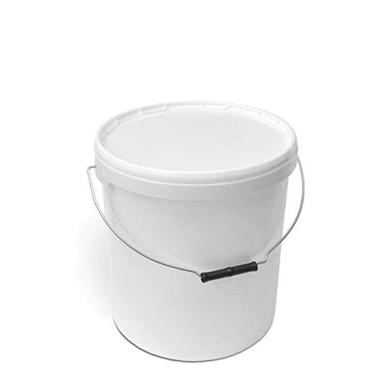 SECCHIO CON COPERCHIO 19,5 LT BIANCO