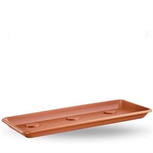 SOTTOFIORIERA RETTANGOLARE ANTHEA 50 CM COLORE TERRACOTTA