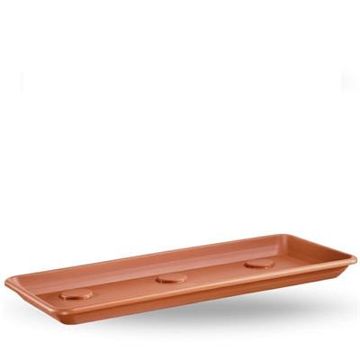 SOTTOFIORIERA RETTANGOLARE ANTHEA 50 CM COLORE TERRACOTTA