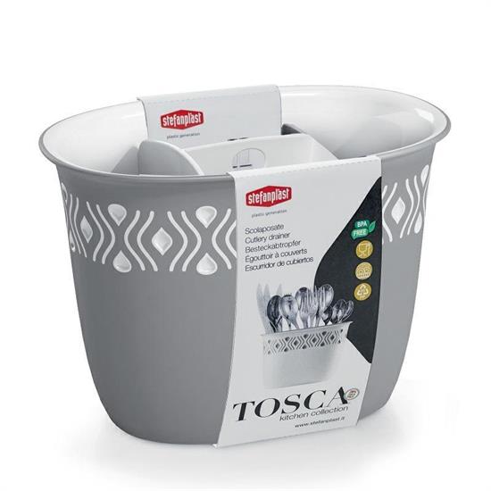 SCOLAPOSATE TOSCA STONE GREY/BIANCO