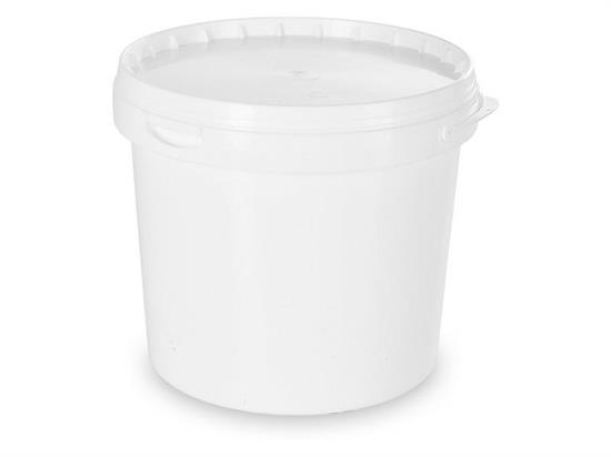 SECCHIO CON COPERCHIO 5,5LT BIANCO