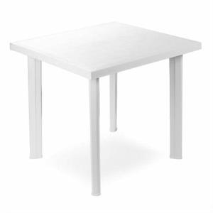 TAVOLO FIOCCO QUADRO BIANCO 80X75X72CM 6,35KG