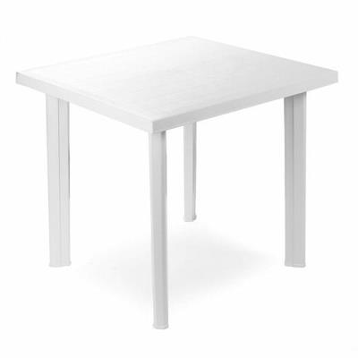 TAVOLO FIOCCO QUADRO BIANCO 80X75X72CM 6,35KG