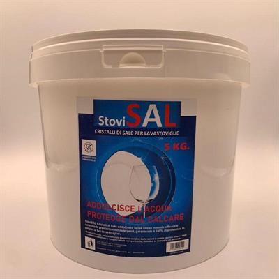 SALE CRISTALLI ADDOLCITORE PER LAVASTOVIGLIE CF. 5 KG