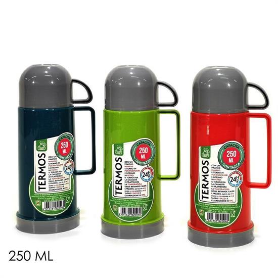 THERMOS 250 ML 3 COLORI ASS