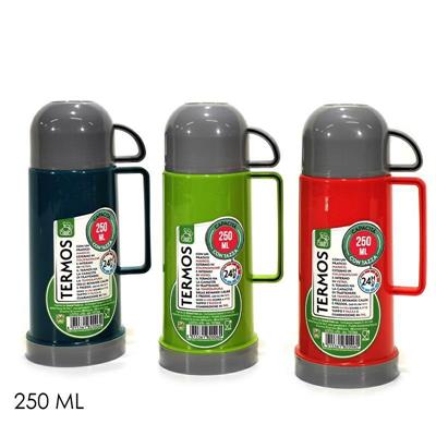 THERMOS 250 ML 3 COLORI ASS