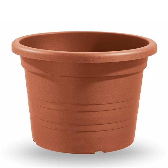 VASO CILINDRO 50 CM COLORE TERRACOTTA