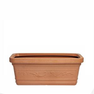 VASO RETTANGOLARE PRESTIGE 100CM TERRACOTTA NPA