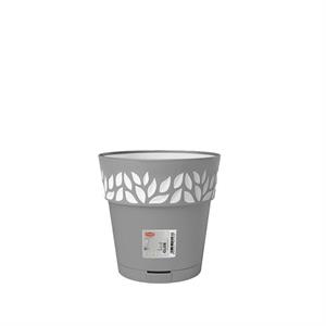 VASO OPERA DECORO CLOE 30XH29 CM STONE GREY