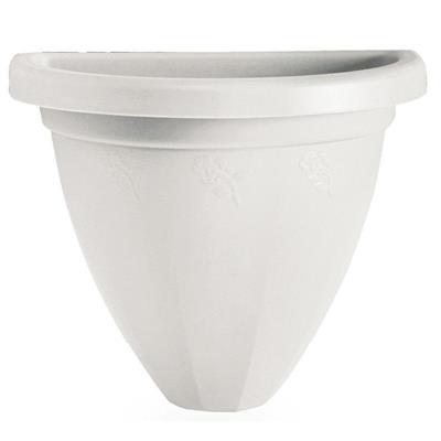 VASO GERLA 30 CM COLORE BIANCO