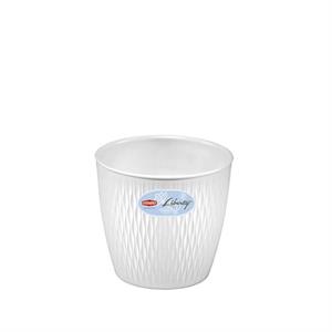 VASO LIBERTY 16 X H15 CM BIANCO