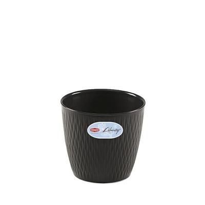 VASO LIBERTY 16 X H15 CM GRAFITE