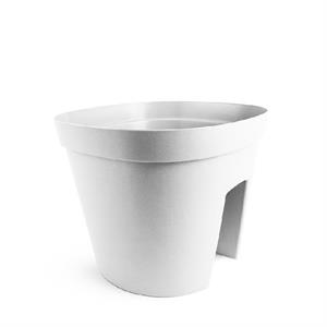 VASO MONACO 30 X 30 X H24 CM COLORE BIANCO