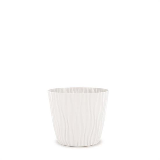 VASO SAHARA 22 CM COLORE BIANCO