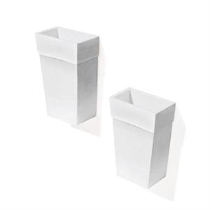 VASO SATELLITE SENSATION 26X16X42 CM BIANCO