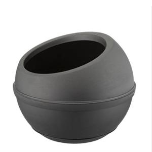 VASO SFERA 40,5 X H32 CM COLORE ANTRACITE