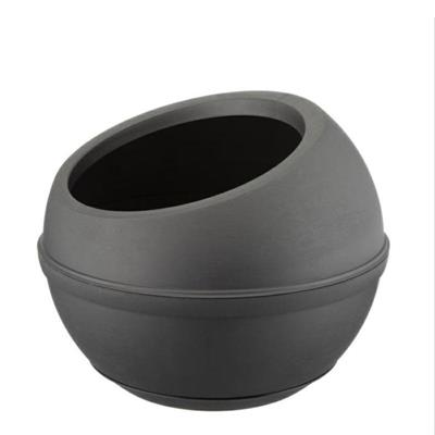 VASO SFERA 40,5 X H32 CM COLORE ANTRACITE