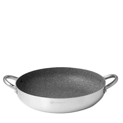 WOK GRAN FAMIGLIA DELUXE 36 CM 2 MANICI