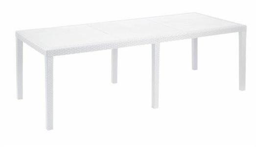 TAVOLO QUEEN BIANCO 220X90X72CM 20KG (CONF. 94X78X21CM)