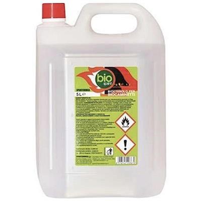 BIOETANOLO LIQUIDO 5 LT COMBUSTIBILE PER BIOCAMINI