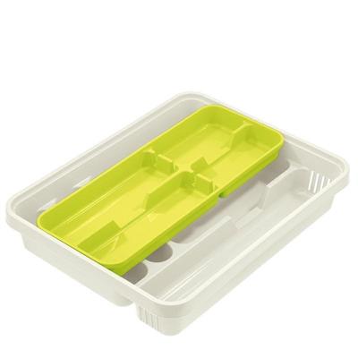 PORTAPOSATE MIXY CON INSERTO COLORE BIANCO/LIME31,39,5XH7 CM