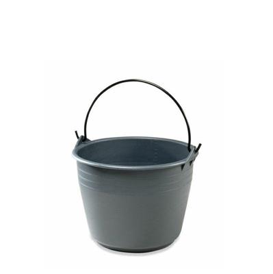 CESTA TONDA AGRICOLA 12 LT COLORE GRIGIO