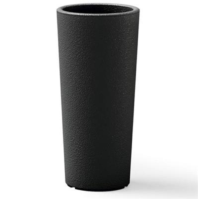 VASO TONDO ALTO CLOU H85CM COLORE ANTRACITE