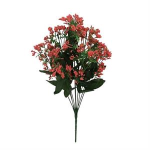 FIORE BOUQUET GYPSOPHILLA 10 FIORI 54 CM COLORE ROSSO