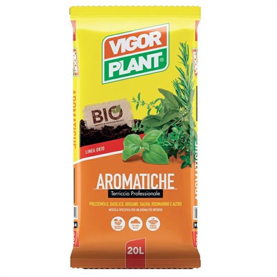 TERRICCIO SUBSTRATO COLTIVAZIONE BIO PIANTE AROMATICHE 20 LT