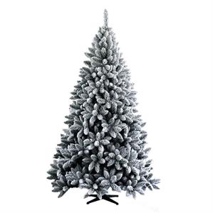 ALBERO NATALE PVC INNEVATO PILA 150 CM