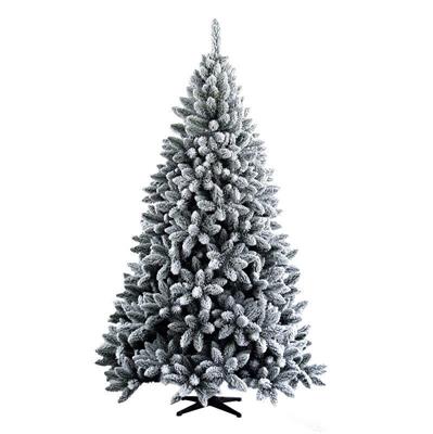 ALBERO NATALE PVC INNEVATO PILA 150 CM