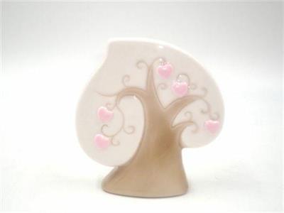 ALBERO DELLA VITA IN CERAMICA GRANDE COLORE ROSA