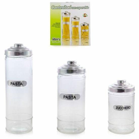 BARATTOLO SET 3PZ (1800ML,1500ML,1100ML)