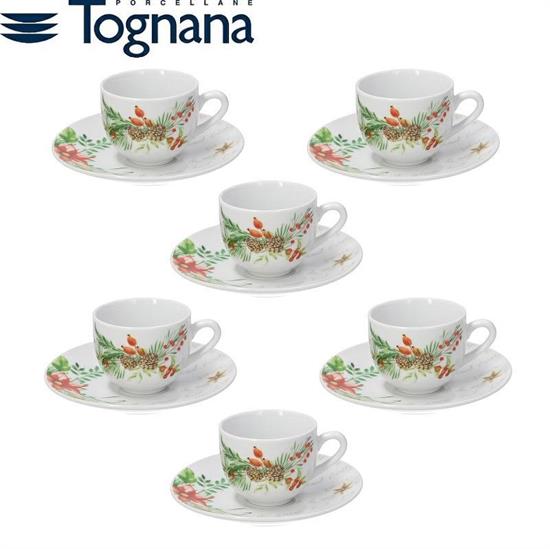 TAZZA CAFFE' CON PIATTINO CONF. 6 PZ MADISON WISH