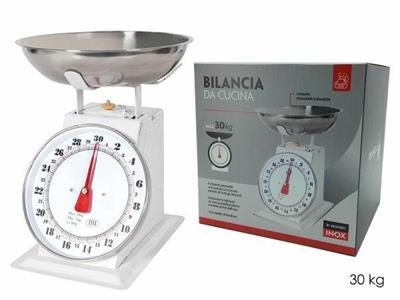 BILANCIA DA CUCINA 30KG COLORE BIANCO