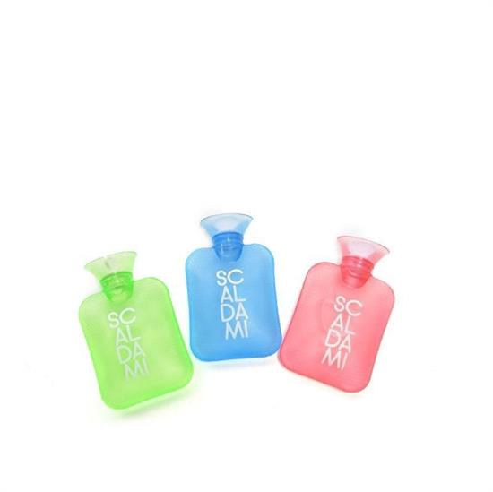 BORSA ACQUA CALDA IN PVC 500 ML 21,5 X 13 X 5 CM COLORI ASS