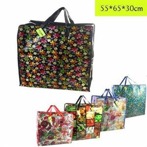 BORSA PER SPESA 55X65X30CM DECORI E COLORI ASS.