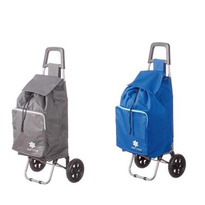 BORSA TROLLEY SPESA 38X36XH97 CM 2 COLORI ASS.